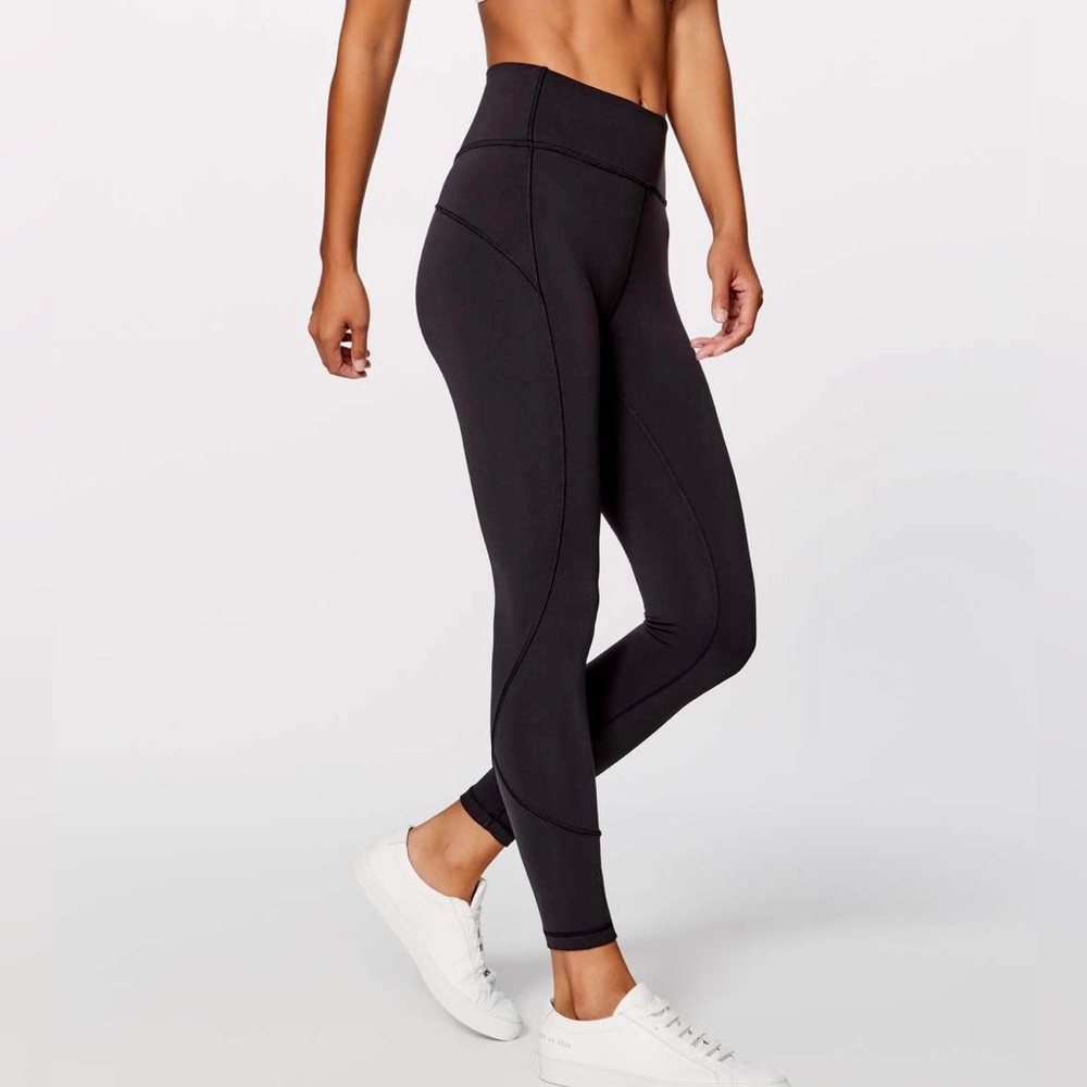 Lululemon In Movement 7/8 Tight *Everlux 25" Black